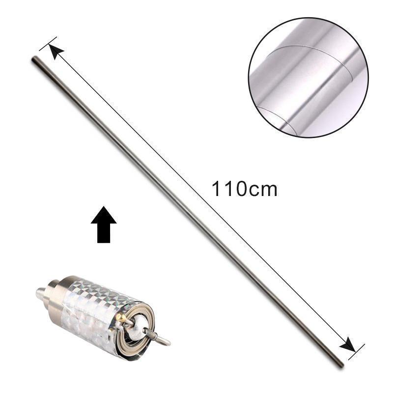 Telescopische stok in de zak
