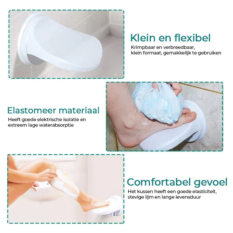 Douche voetsteunstandaard