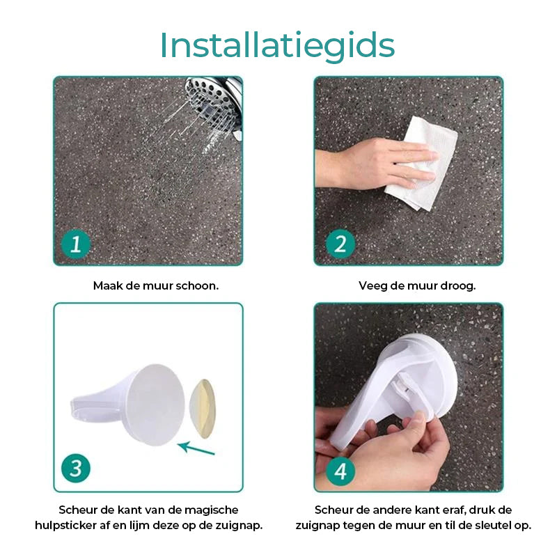 Douche voetsteunstandaard