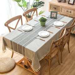 Aura Boho Linnen Tafelkleed