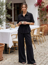 Sienna Linnen-Look Co-ord Set | Tijdelijke actie 1+1 GRATIS!