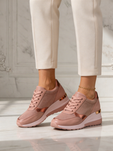 'Zaya' Metallic Runners | Gedempte Orthopedische Binnenzool | Seizoensfavoriet!