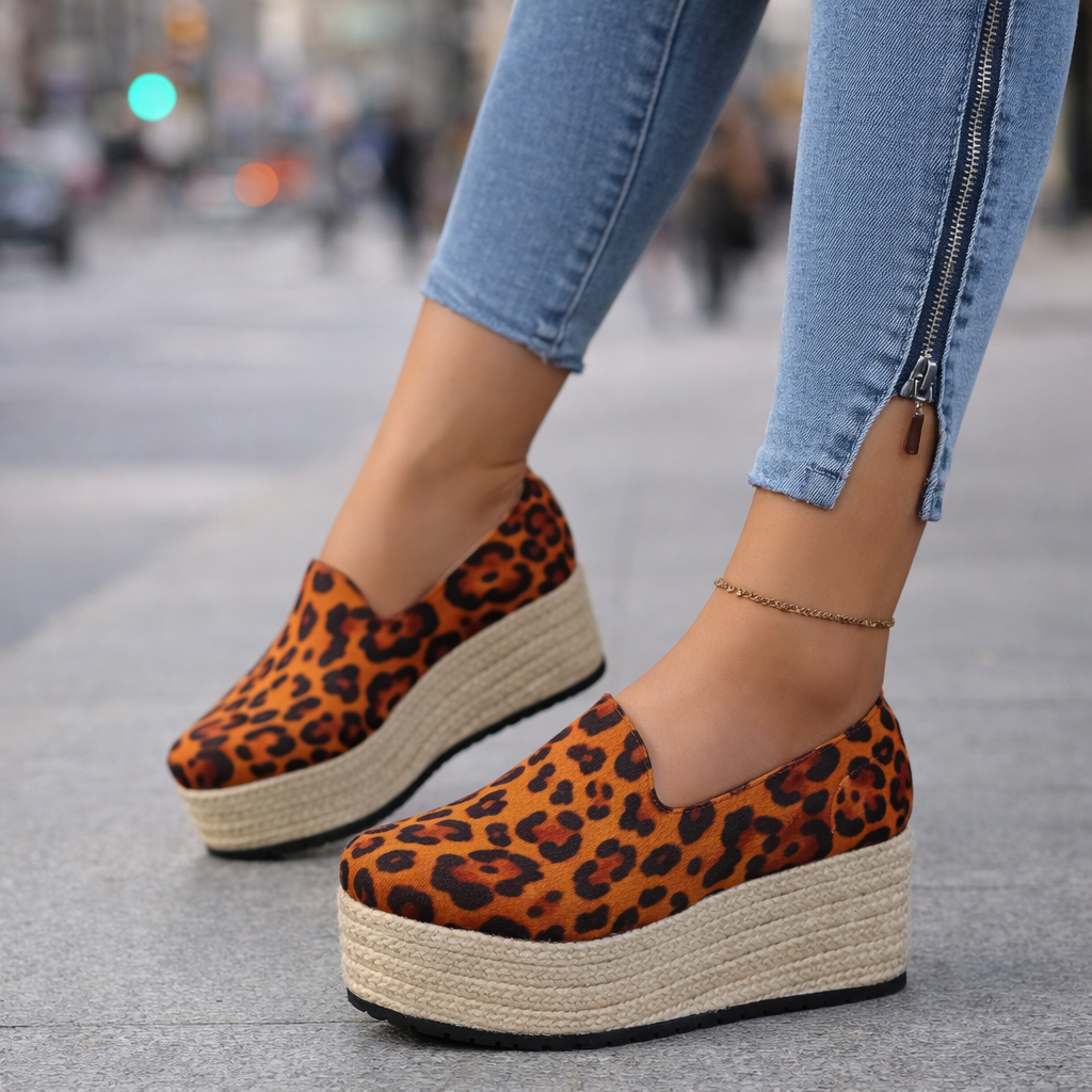 'Luna' Comfort Plateau Instappers | Seizoensfavoriet!