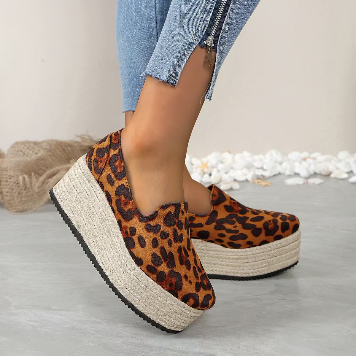 'Luna' Comfort Plateau Instappers | Seizoensfavoriet!