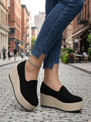 'Luna' Comfort Plateau Instappers | Seizoensfavoriet!