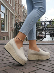'Luna' Comfort Plateau Instappers | Seizoensfavoriet!