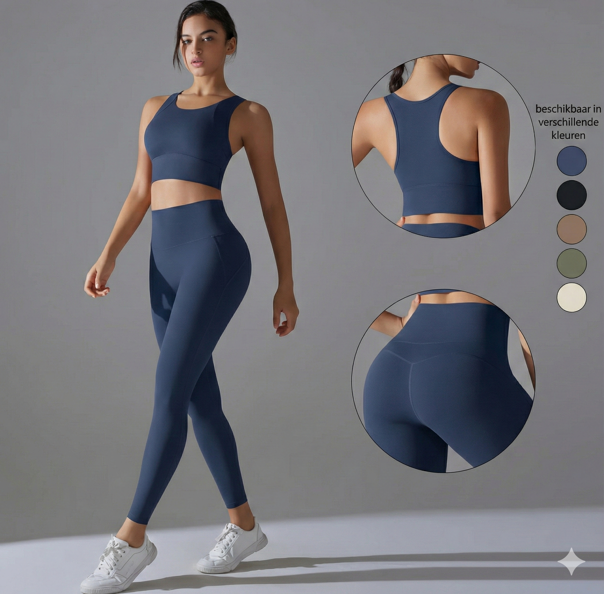 Aura Nahtloses Yoga-Set