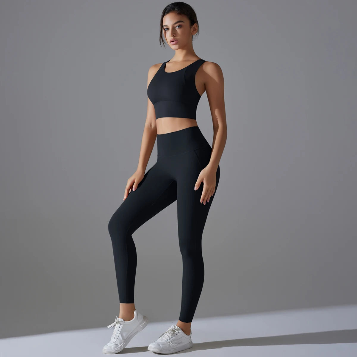 Aura Nahtloses Yoga-Set
