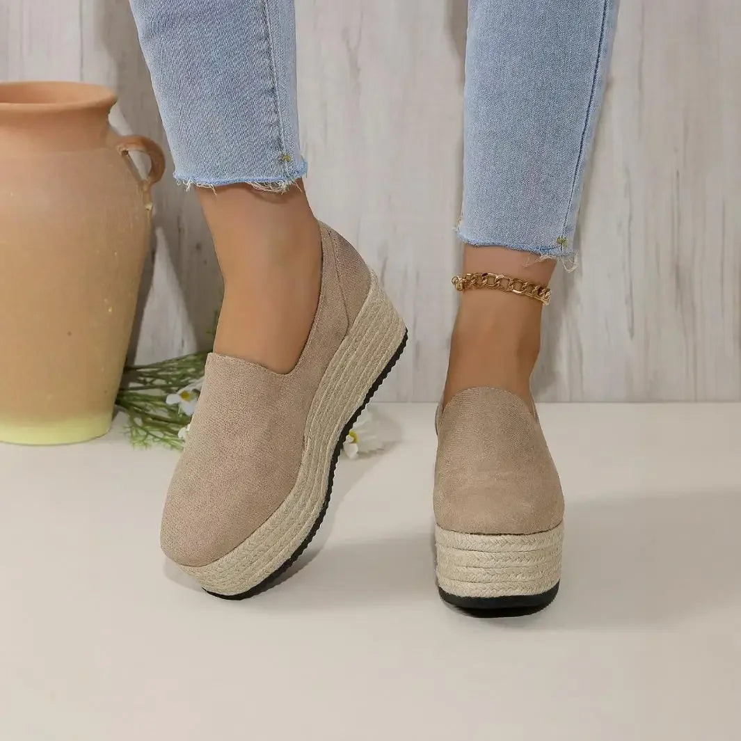 'Luna' Comfort Plateau Instappers | Seizoensfavoriet!