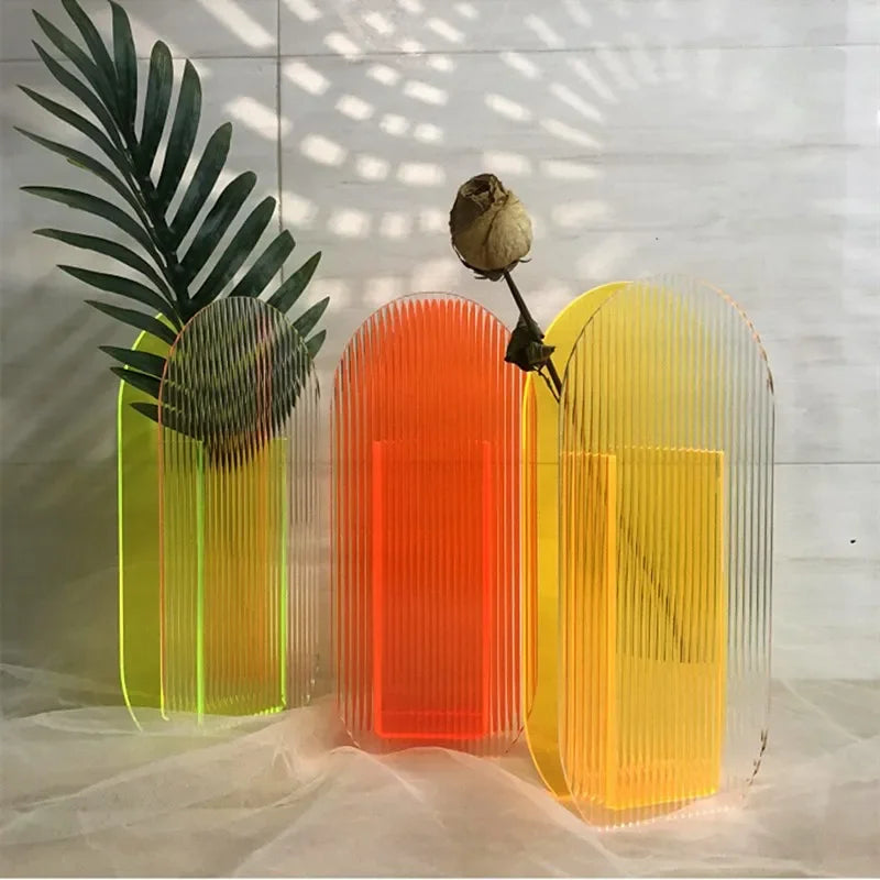 Vivid Prism Acryl Vaas
