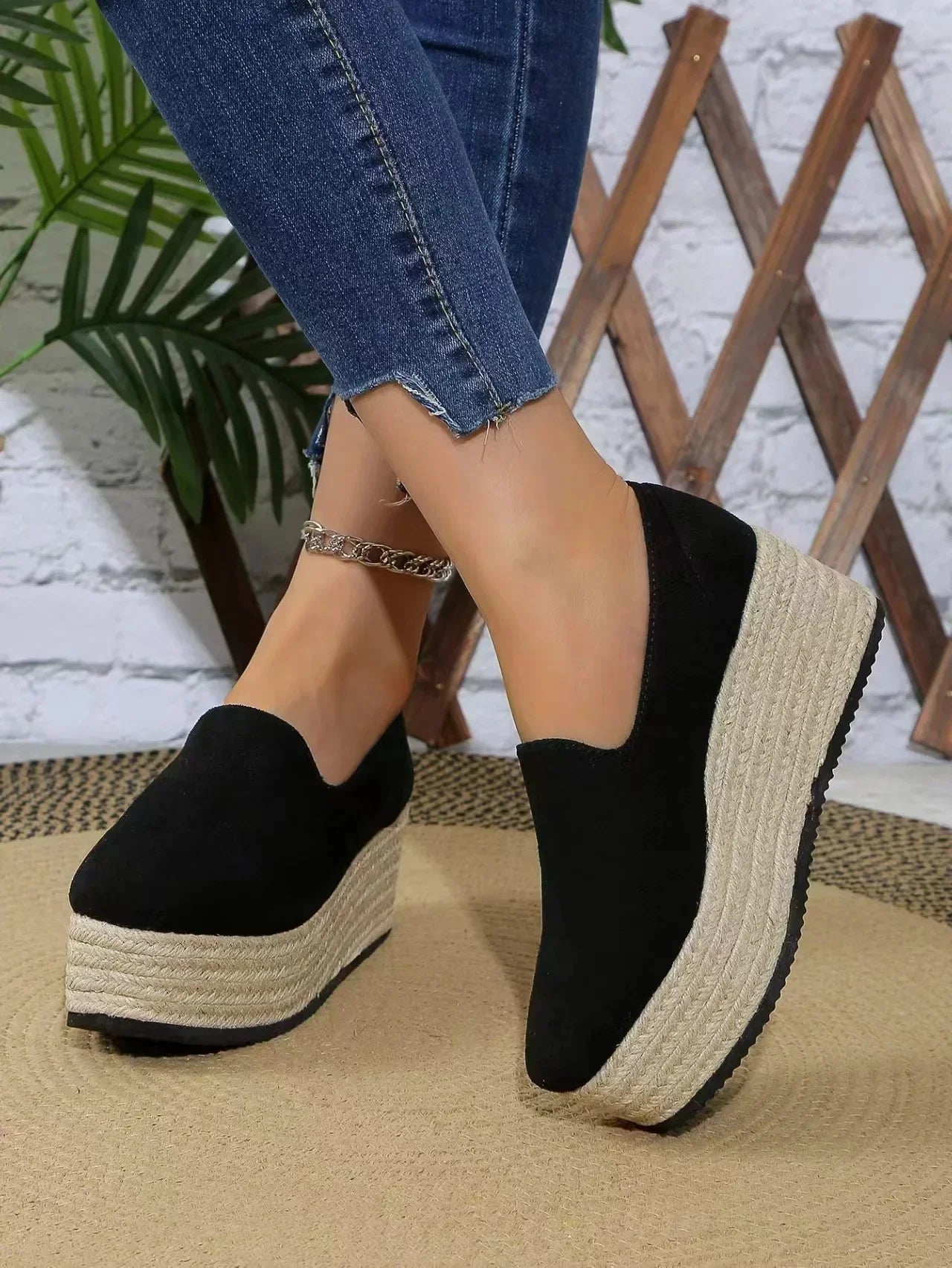 'Luna' Comfort Plateau Instappers | Seizoensfavoriet!