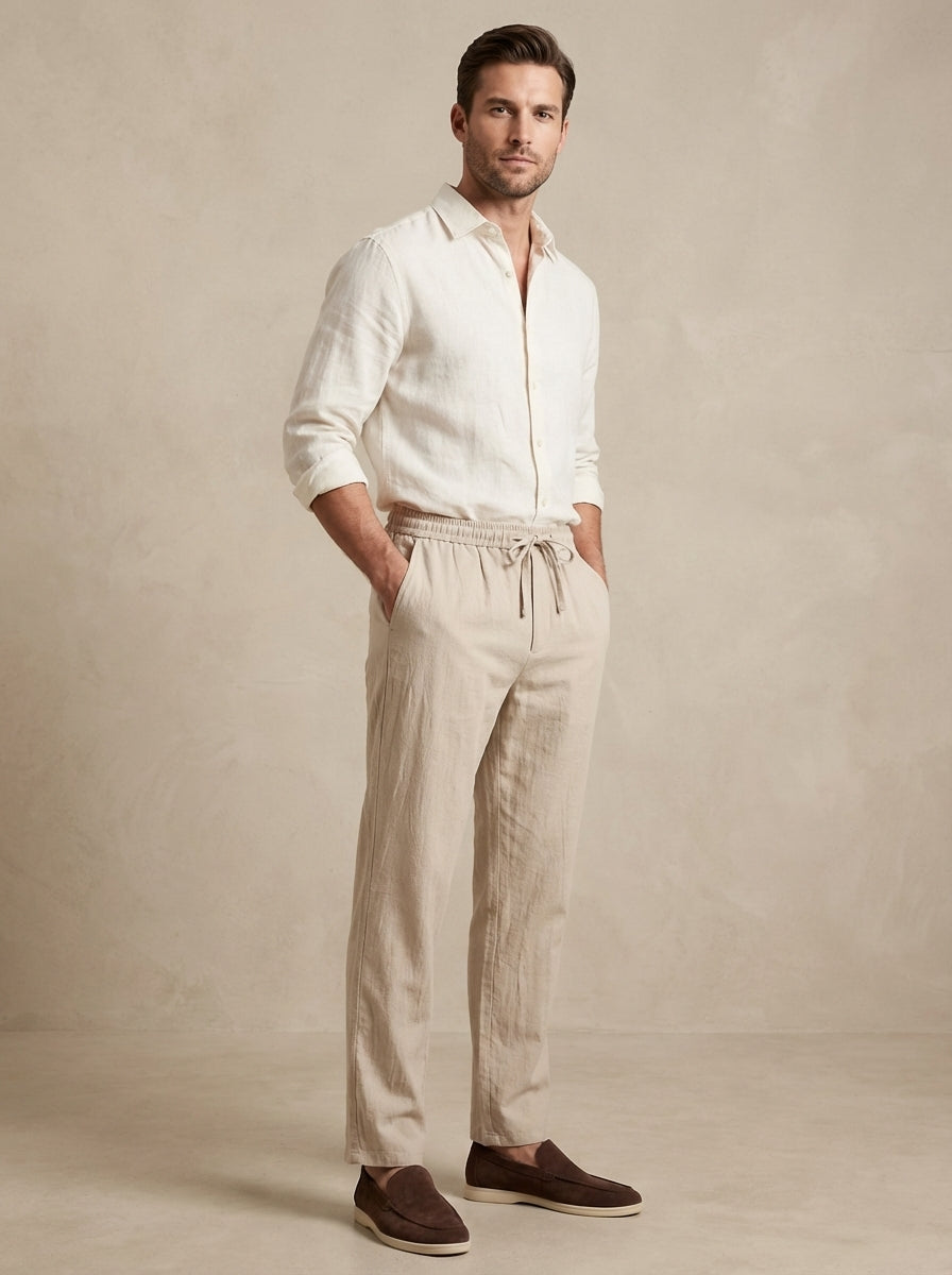 Milano Linen Pantalon