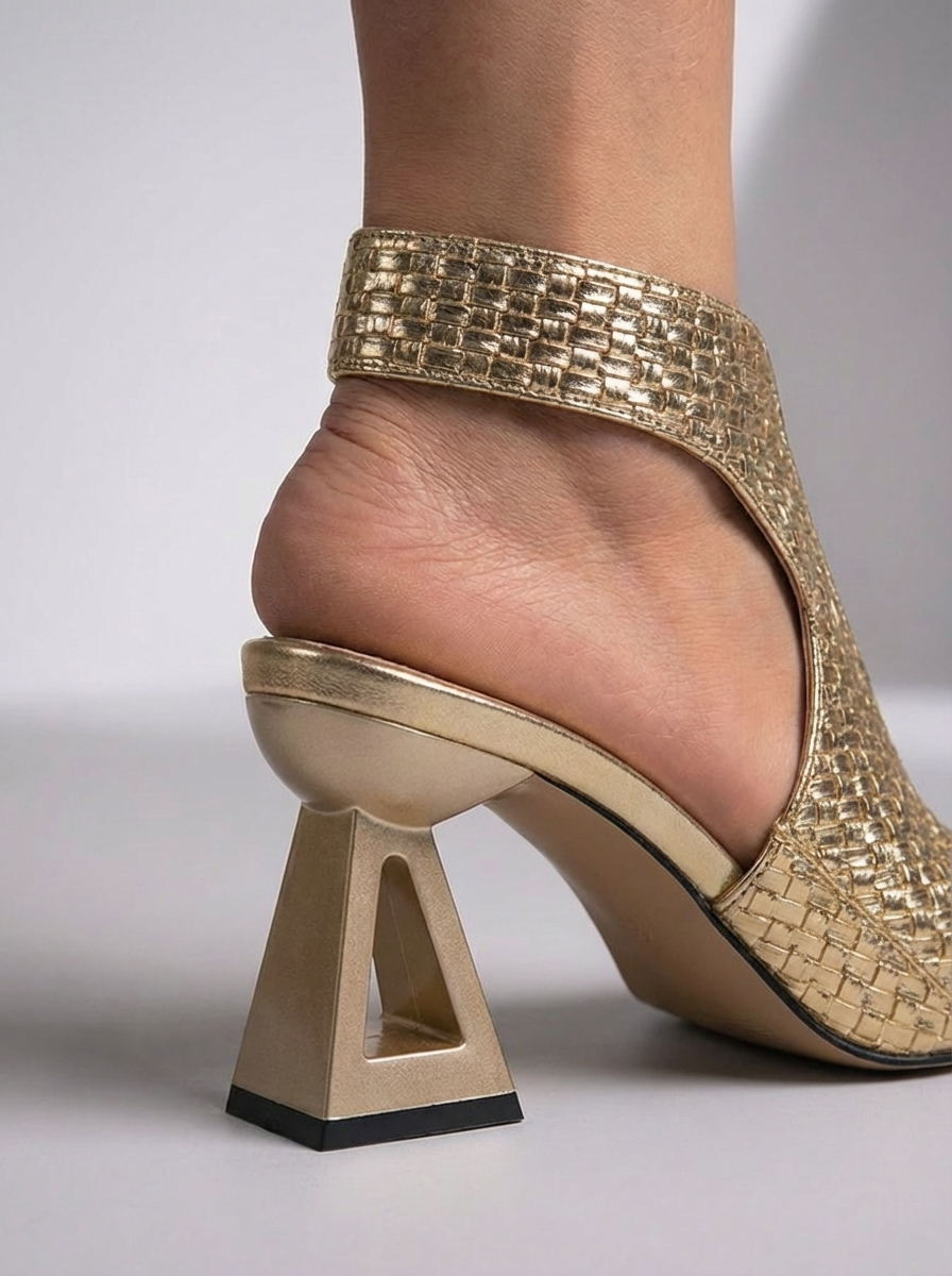 Aura Sculpted Weave Heels | Elegantie ontmoet Ultiem Comfort