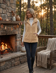 Élégance Teddy Gilet | Jouw ultrazachte, onmisbare must-have