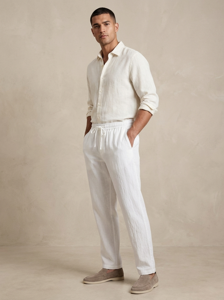 Milano Linen Pantalon